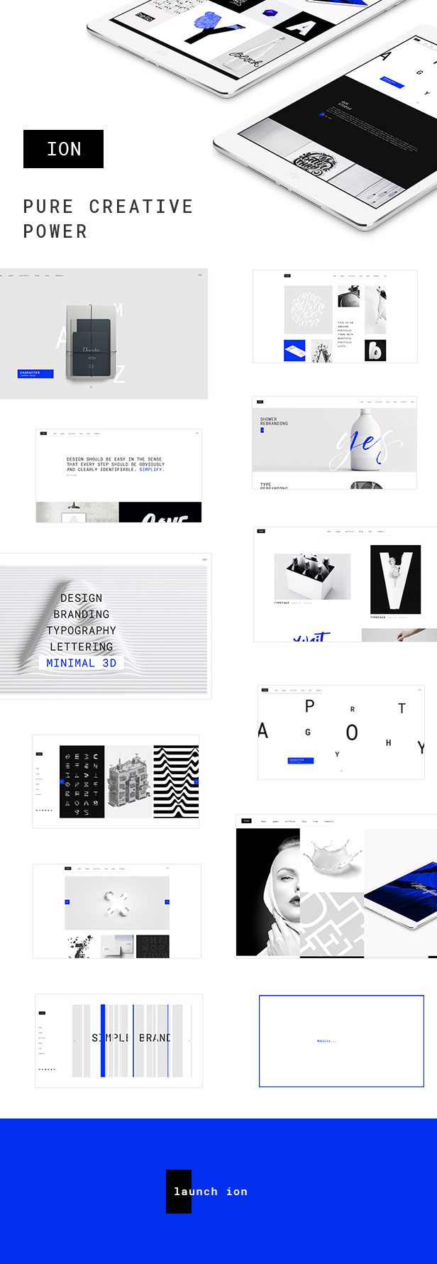 Ion - Creative Portfolio Theme - 1